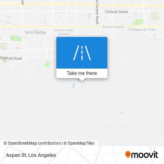 Mapa de Aspen St