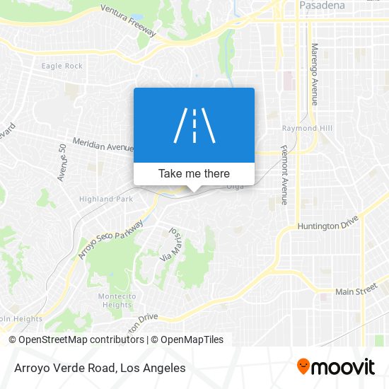 Arroyo Verde Road map