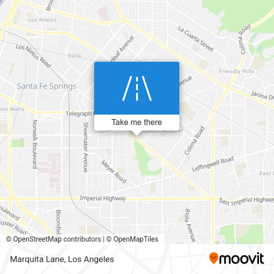 Mapa de Marquita Lane