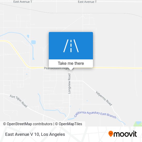 East Avenue V 10 map