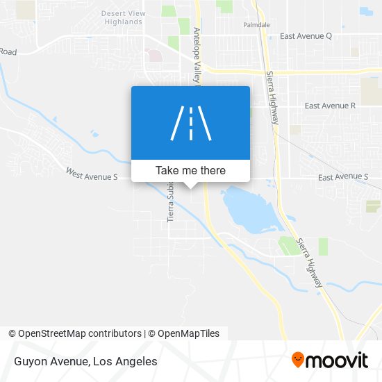Mapa de Guyon Avenue
