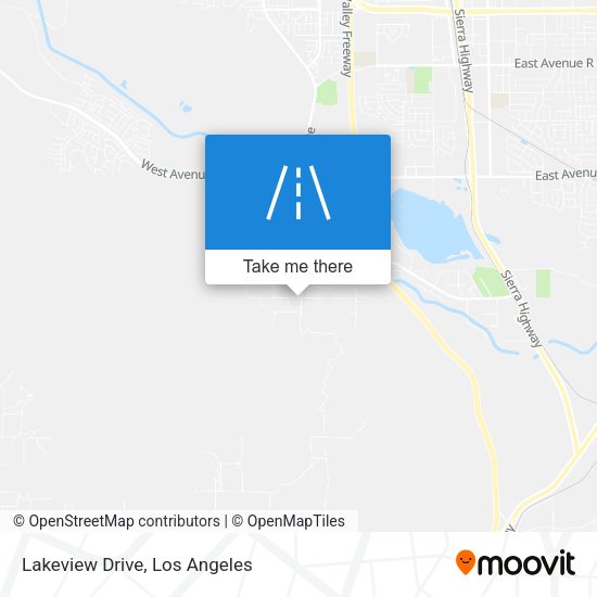 Mapa de Lakeview Drive