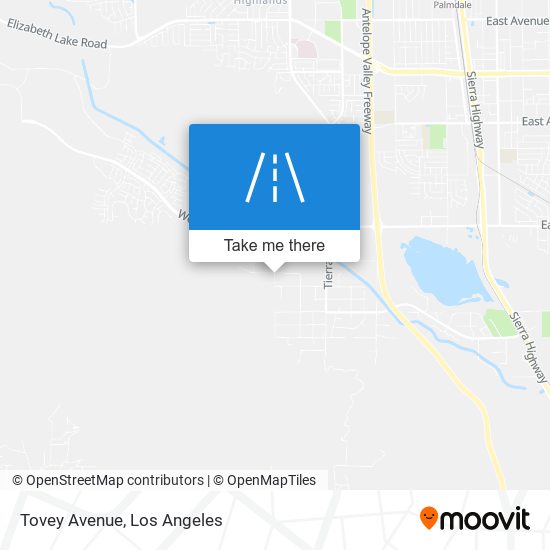 Mapa de Tovey Avenue