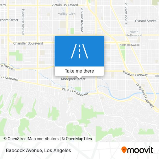 Mapa de Babcock Avenue