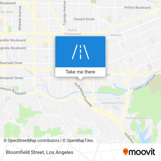 Bloomfield Street map
