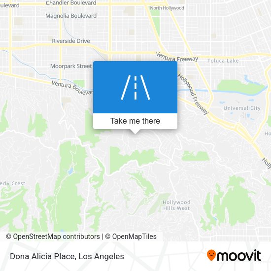 Dona Alicia Place map