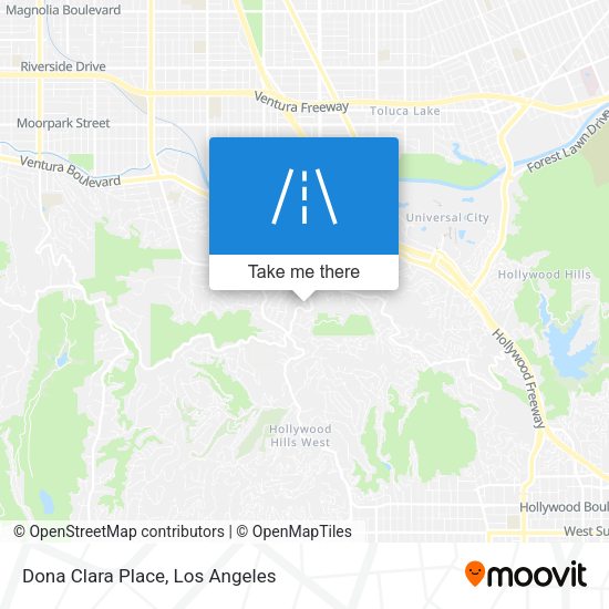 Dona Clara Place map