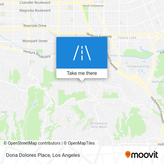 Dona Dolores Place map
