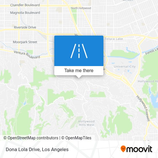 Dona Lola Drive map