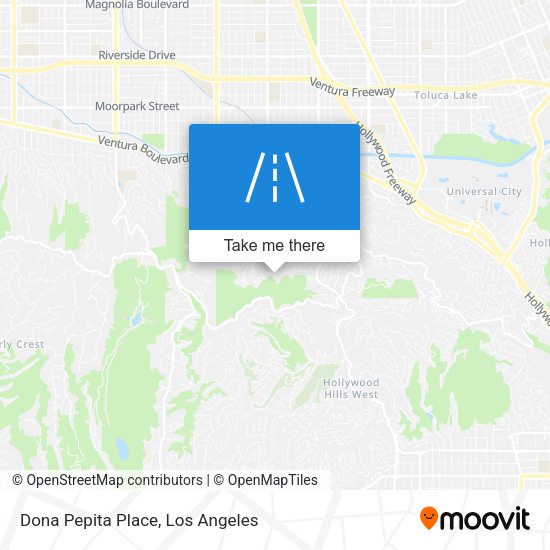Mapa de Dona Pepita Place