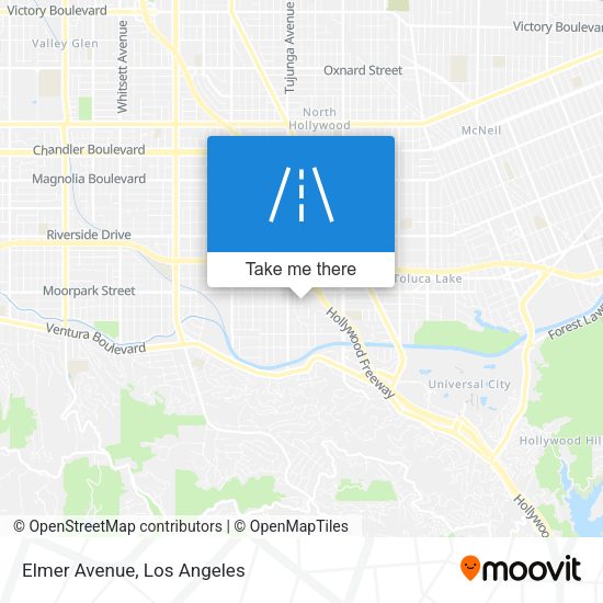 Mapa de Elmer Avenue