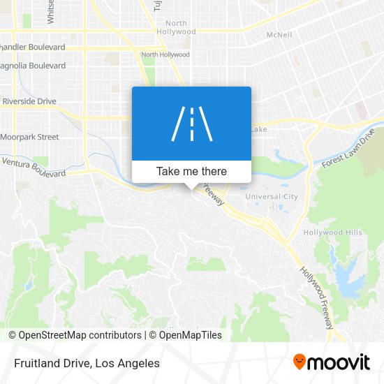 Mapa de Fruitland Drive