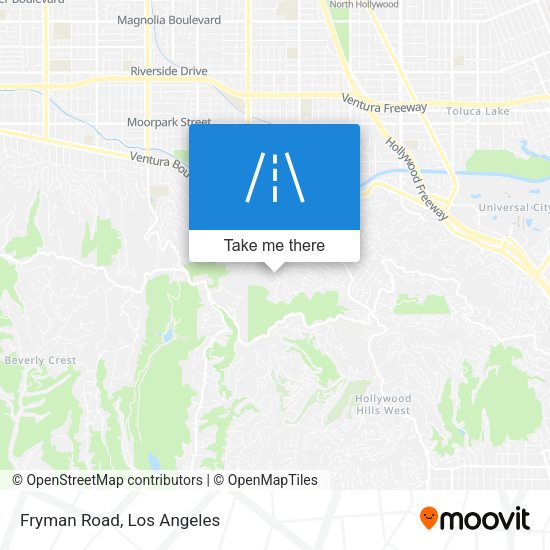 Fryman Road map