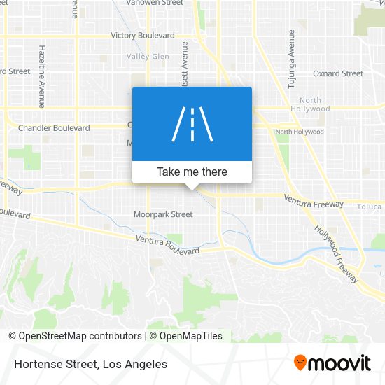 Hortense Street map
