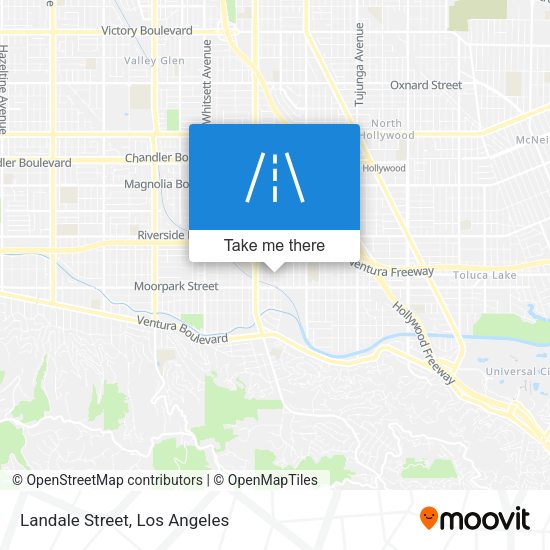 Landale Street map