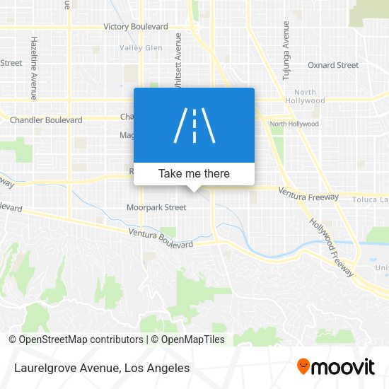 Laurelgrove Avenue map