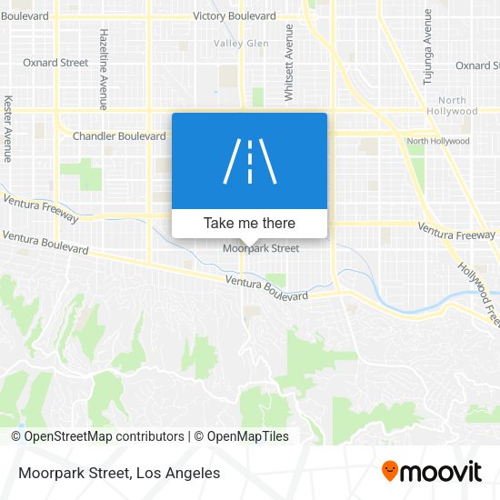 Mapa de Moorpark Street