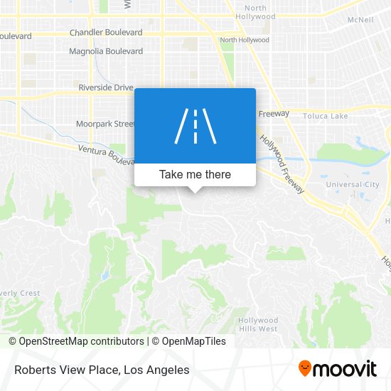 Roberts View Place map