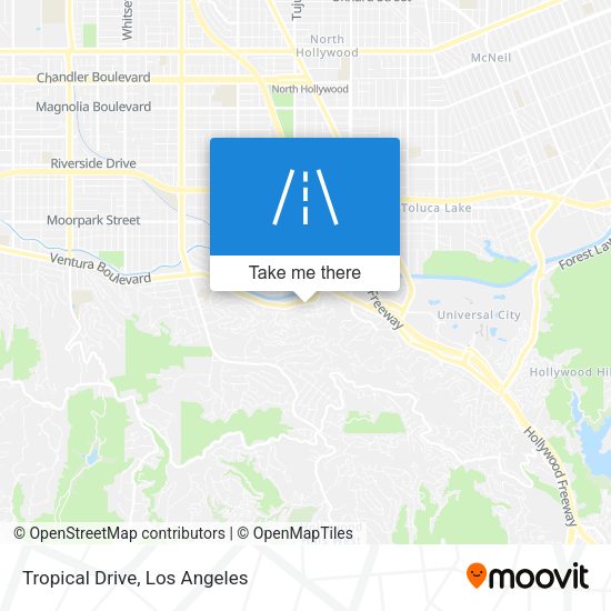 Mapa de Tropical Drive