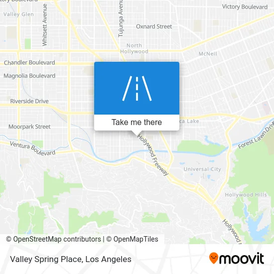 Valley Spring Place map