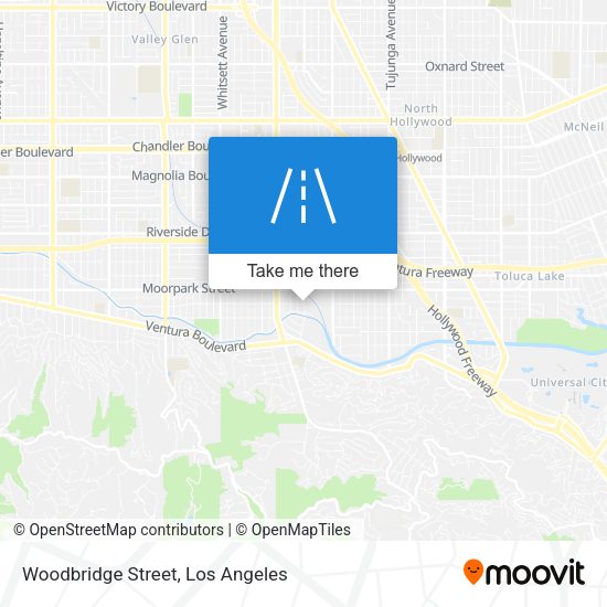 Woodbridge Street map