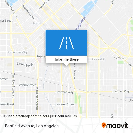 Bonfield Avenue map