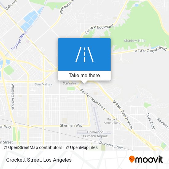 Mapa de Crockett Street
