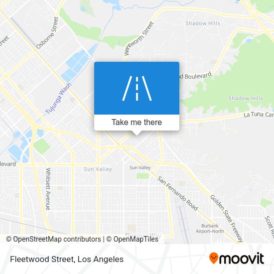 Mapa de Fleetwood Street