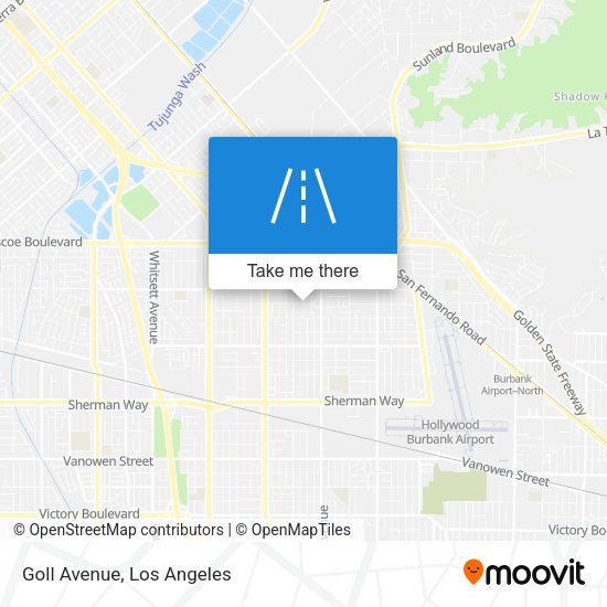 Mapa de Goll Avenue