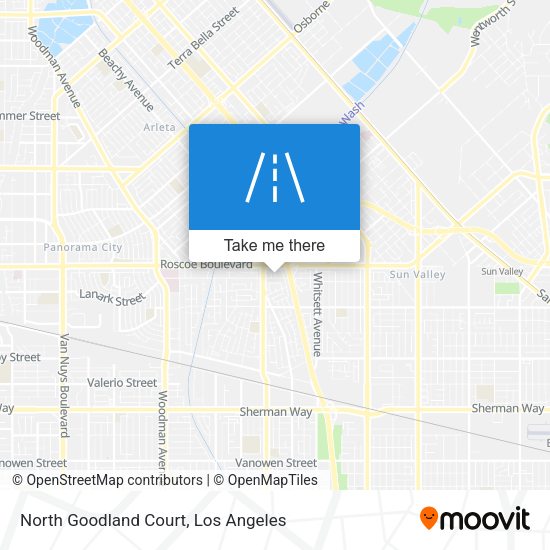Mapa de North Goodland Court