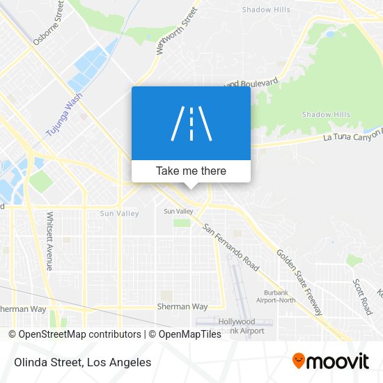 Mapa de Olinda Street