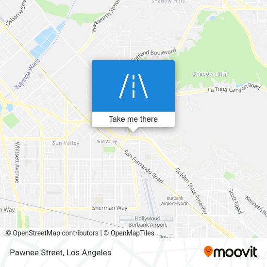 Mapa de Pawnee Street