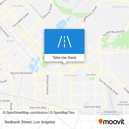 Mapa de Redbank Street