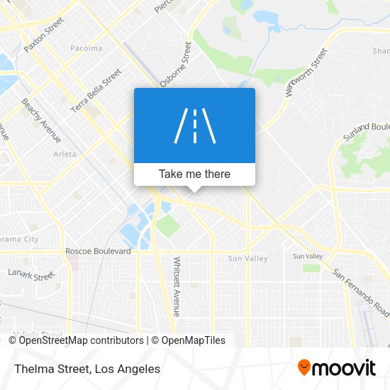 Mapa de Thelma Street