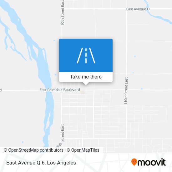 Mapa de East Avenue Q 6