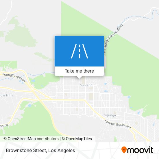 Mapa de Brownstone Street
