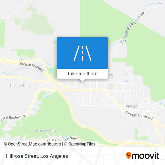 Mapa de Hillrose Street