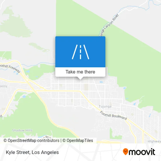 Mapa de Kyle Street
