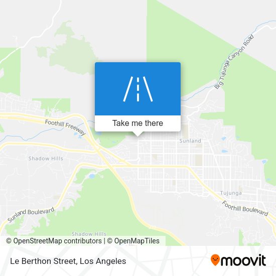 Le Berthon Street map