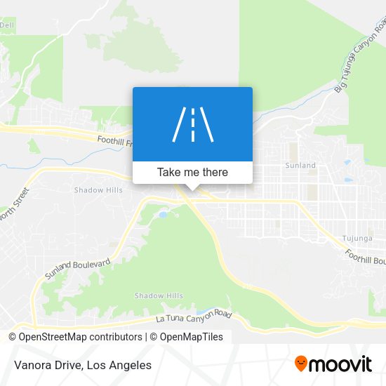 Mapa de Vanora Drive