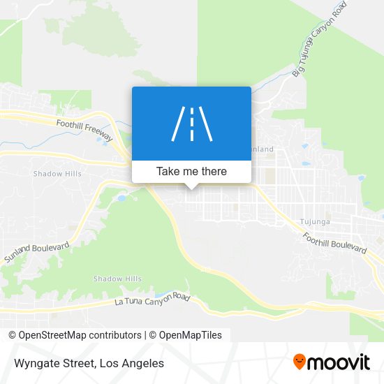 Wyngate Street map