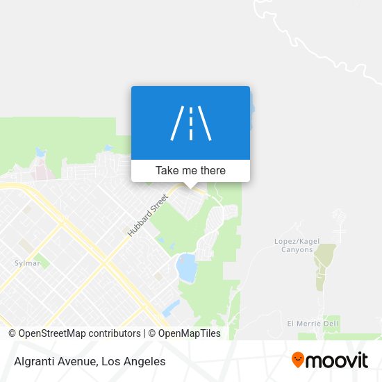 Mapa de Algranti Avenue
