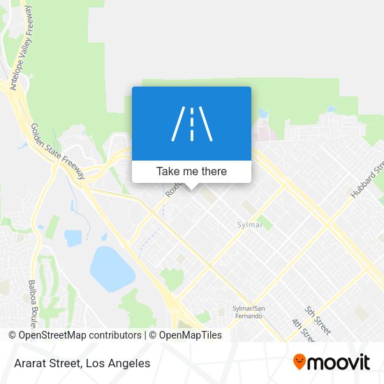 Mapa de Ararat Street
