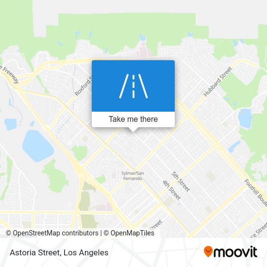 Astoria Street map