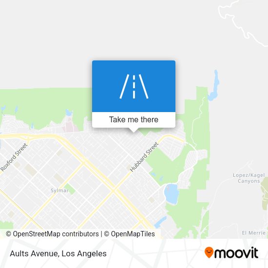 Mapa de Aults Avenue