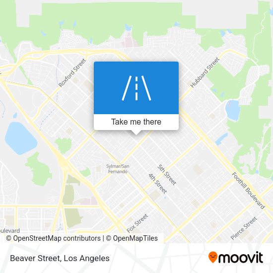 Mapa de Beaver Street
