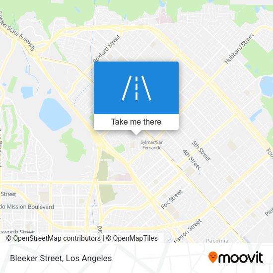 Bleeker Street map