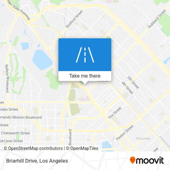 Briarhill Drive map