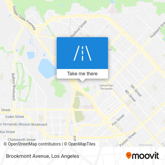Brookmont Avenue map
