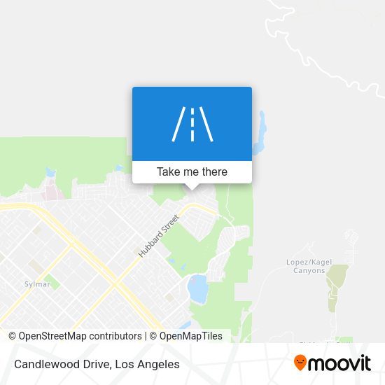 Candlewood Drive map